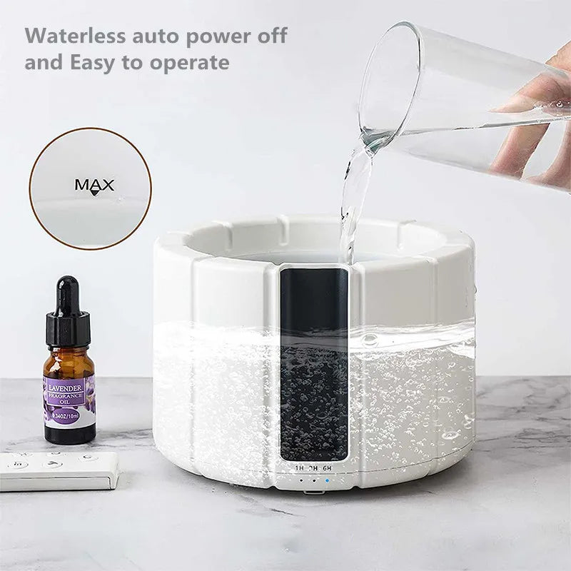 Luxscent™: Simulated LED Flame Aroma Diffuser