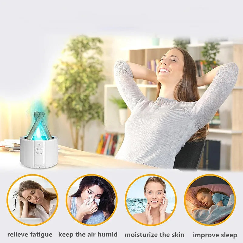 Luxscent™: Simulated LED Flame Aroma Diffuser