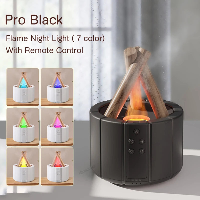 Luxscent™: Simulated LED Flame Aroma Diffuser
