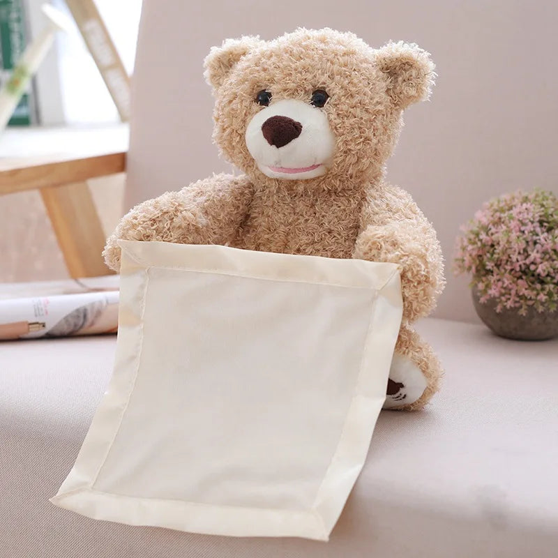 SnuggleBuddy™ - The Peak A Boo Teddy Bear