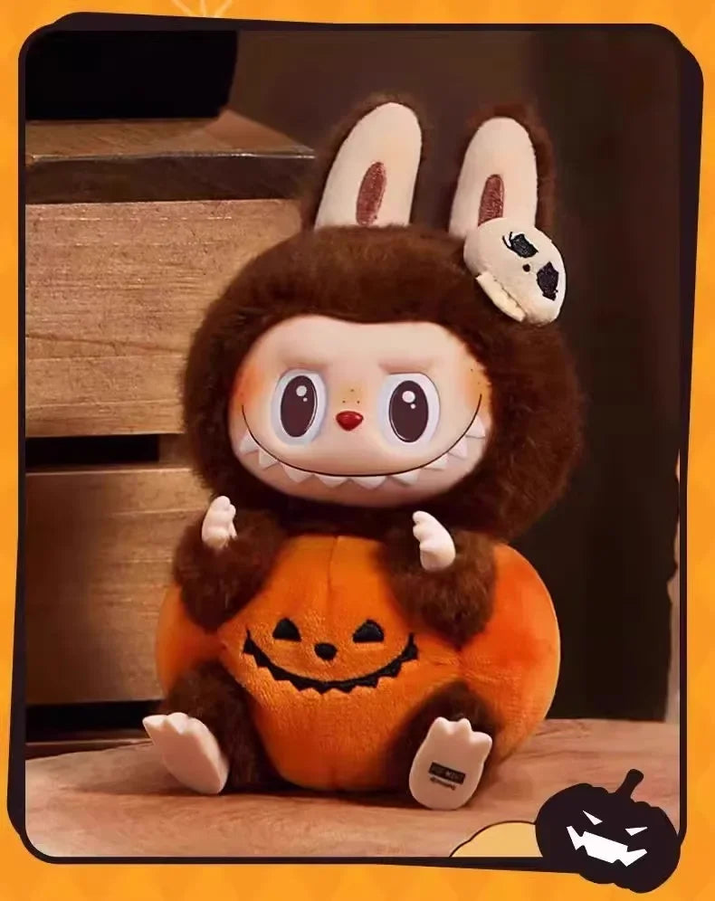 Pumpkin Paws Halloween Bunny Plush Labubu