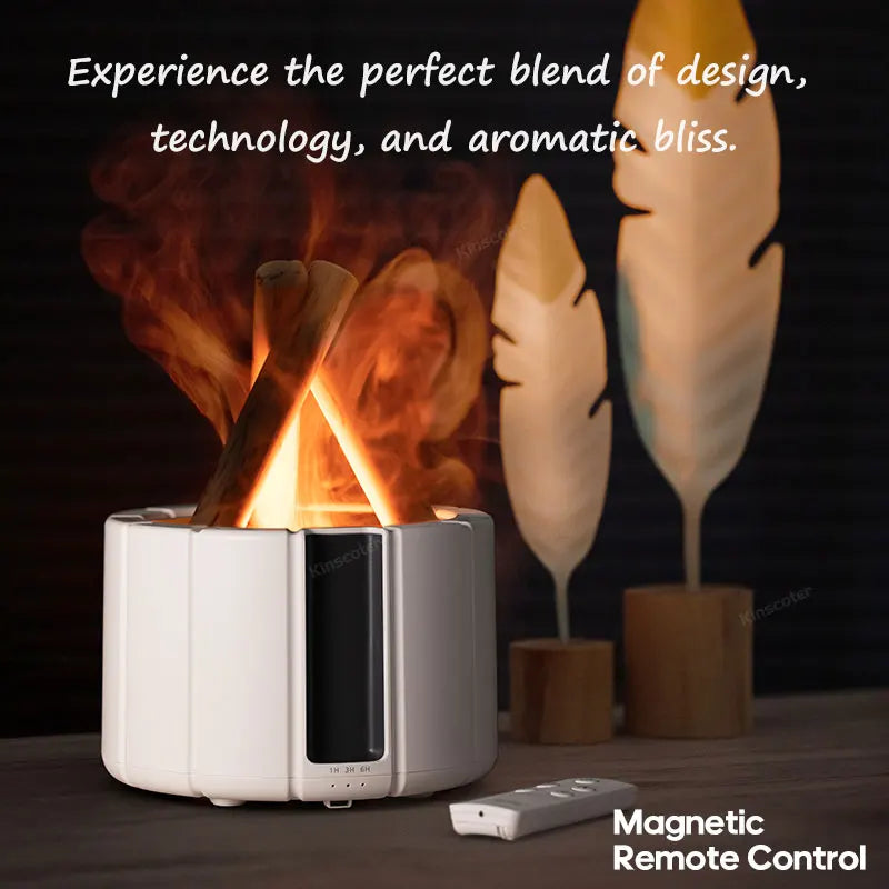 Luxscent™: Simulated LED Flame Aroma Diffuser