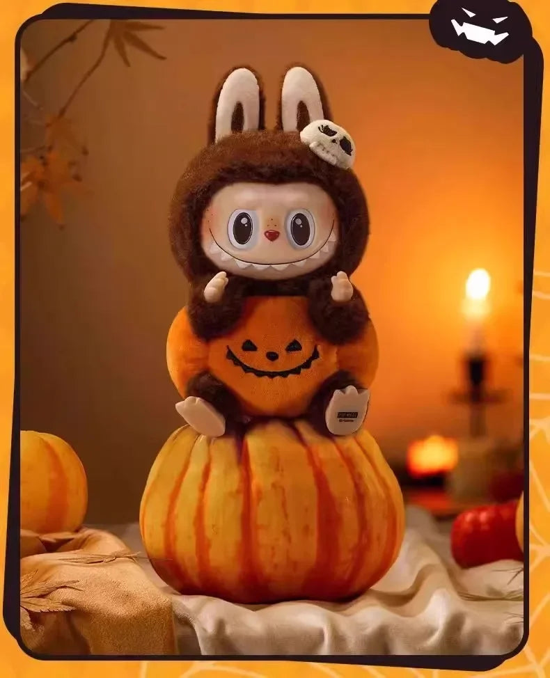 Pumpkin Paws Halloween Bunny Plush Labubu