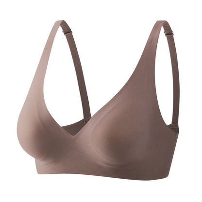 Soft Wireless Bra Women Deep V Bras Sexy Bralette Padded Bra