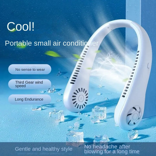 Chill Breeze - New Mini Neck Portable  Air Summer Cooler